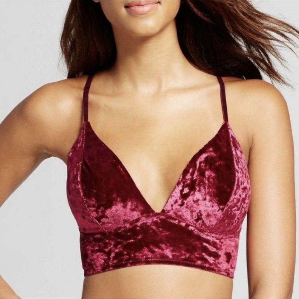 Xhilaration Satin Brawlette L